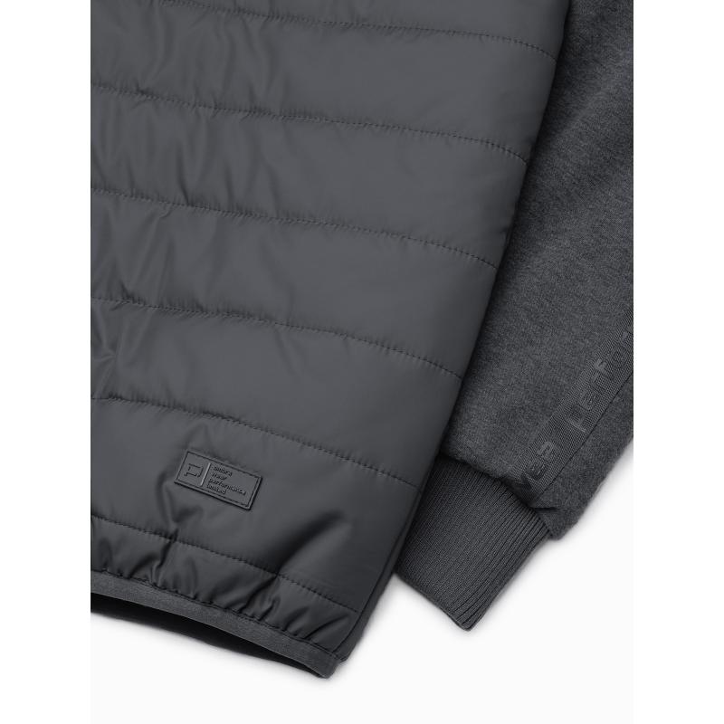 Pánská bunda MILAN tmavě šedá