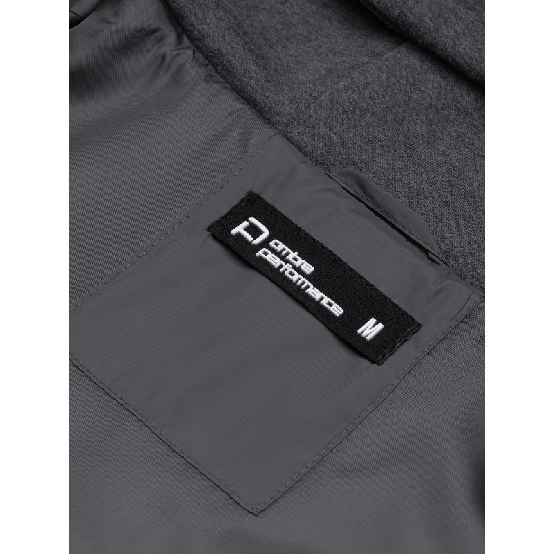 Pánská bunda MILAN tmavě šedá