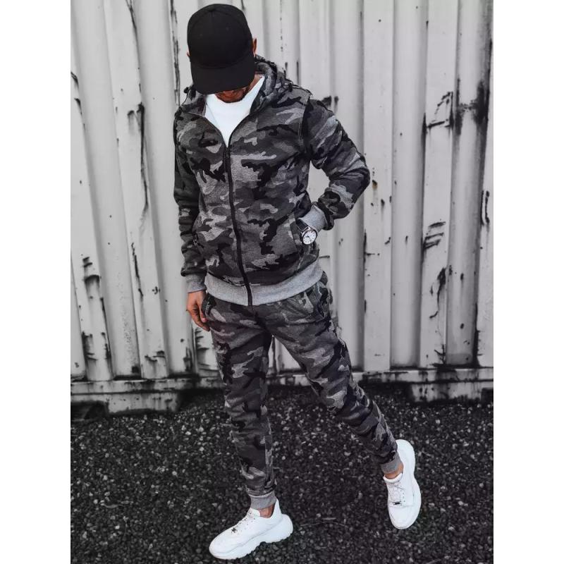 Férfi edzőruha MORO sötétszürke