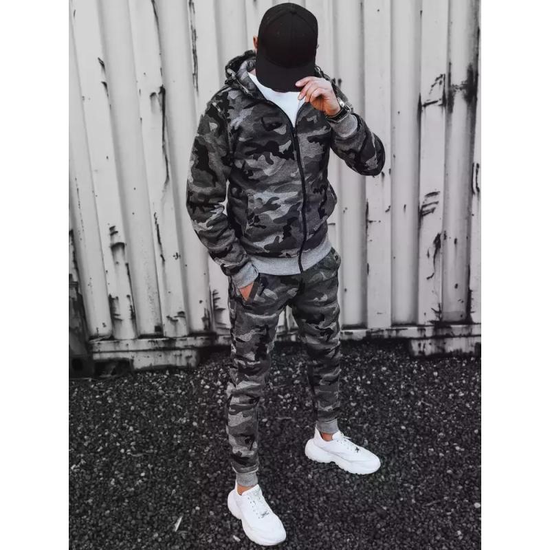 Férfi edzőruha MORO sötétszürke