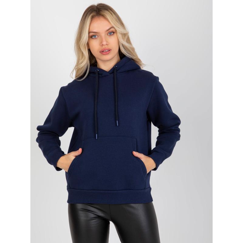 Dámská mikina s kapucí RUE PARIS námořnicky modrá