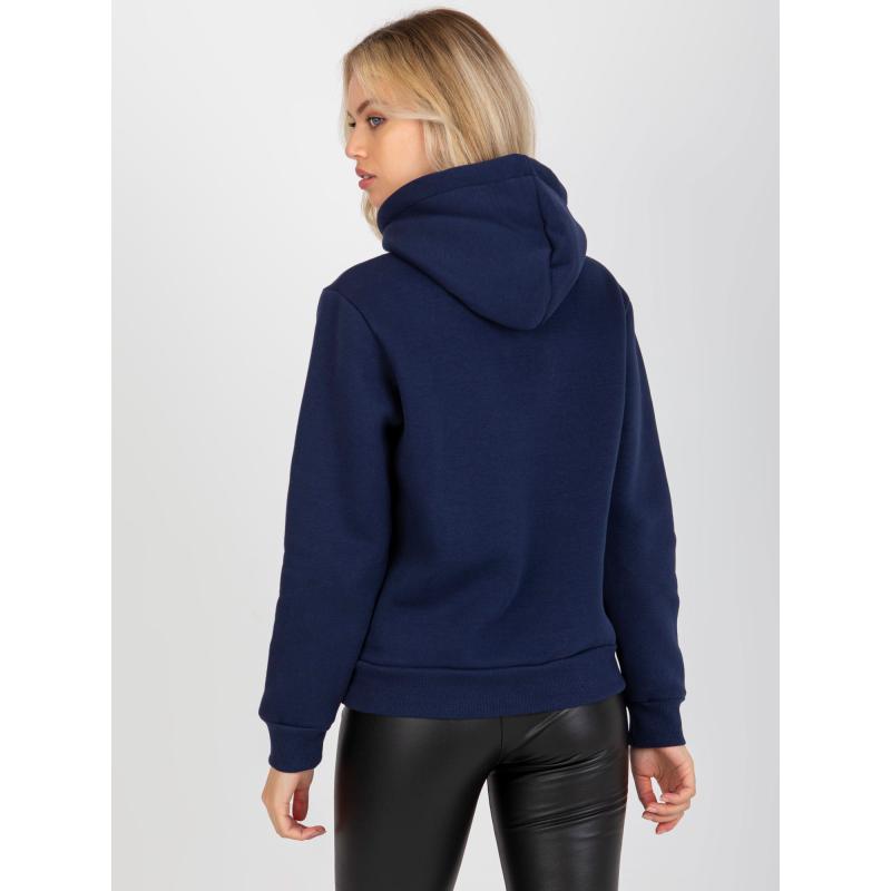 Dámská mikina s kapucí RUE PARIS námořnicky modrá