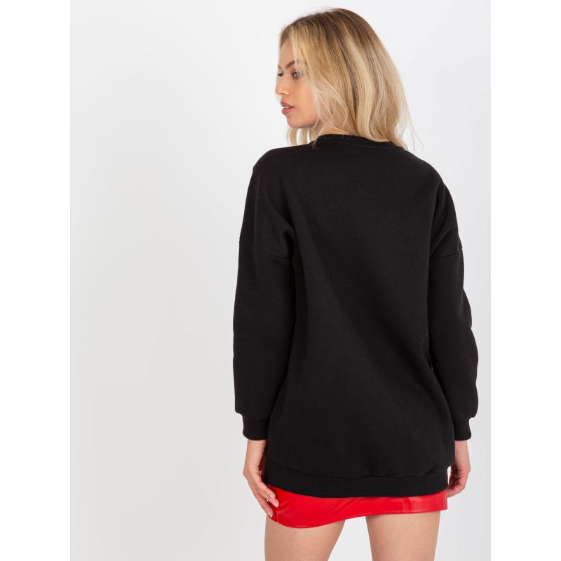 Női pulóver KAY fekete