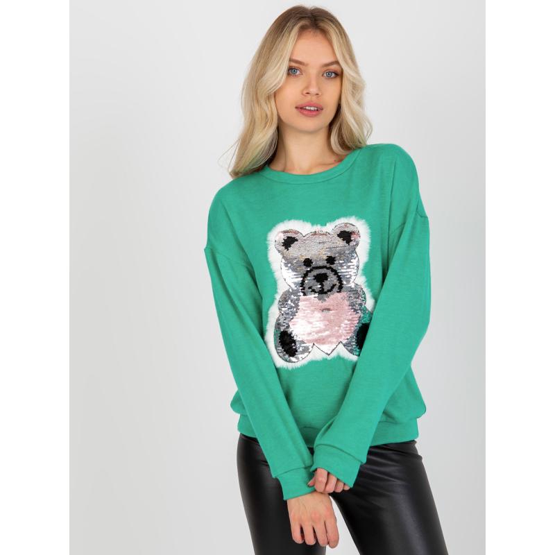 Dámský svetr CIARA tyrkysový