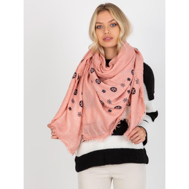 Dámská šála s potiskem CAILYN růžová