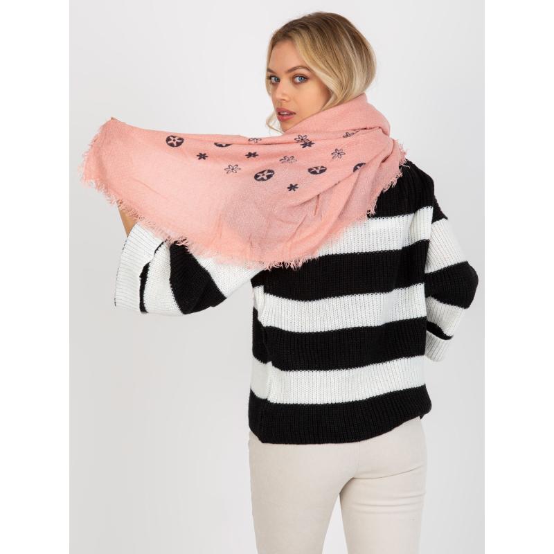 Dámská šála s potiskem CAILYN růžová