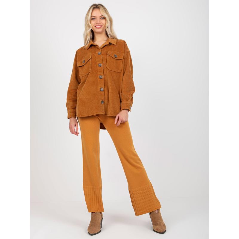 Dámská košile STITCH & SOUL světle hnědá 