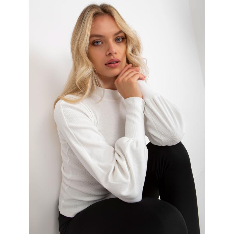 Női félgarbós blúz RUE PARIS fehér