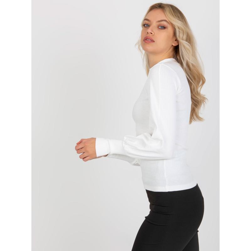 Női félgarbós blúz RUE PARIS fehér