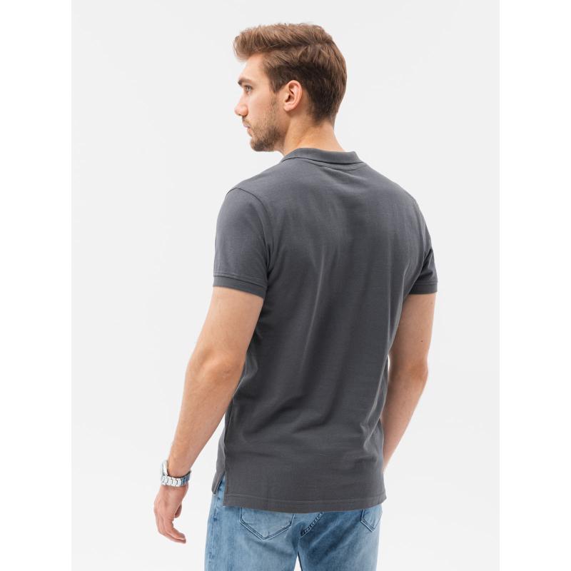 Férfi póló CLIFF sötét szürke