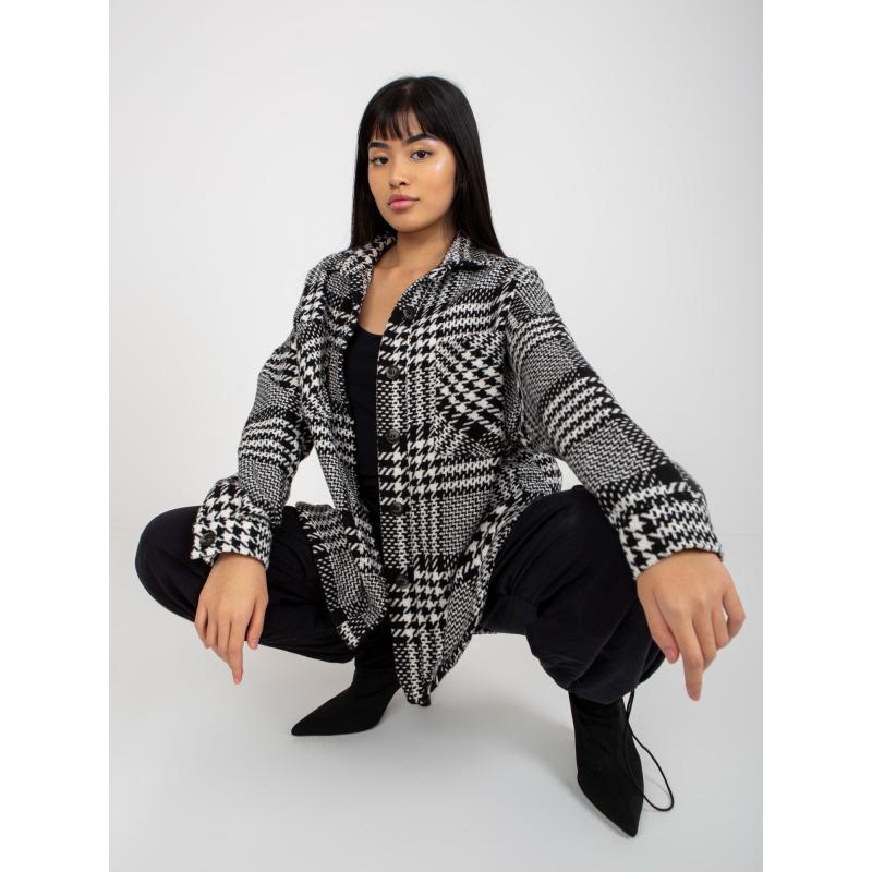 Dámska košeľa MINNA čiernobiela