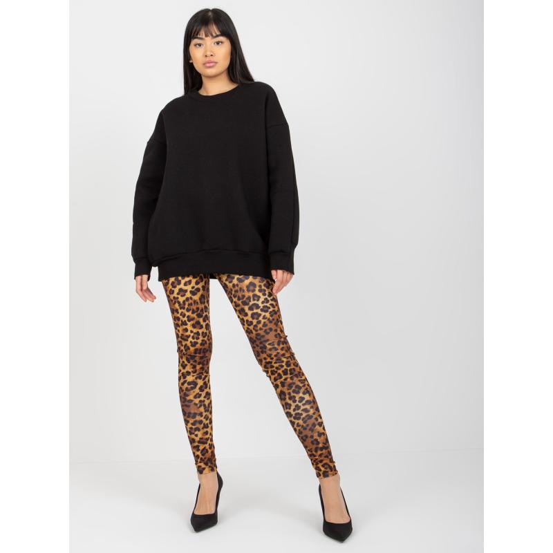 Női oversize pulóver RISA fekete