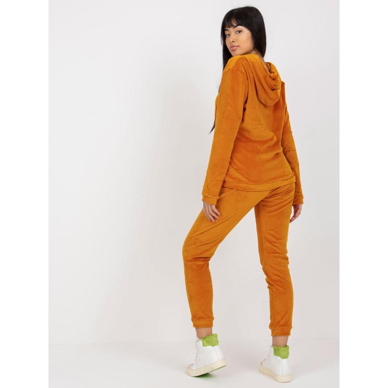 Női kapucnis szett OLYMPIA sötét sárga