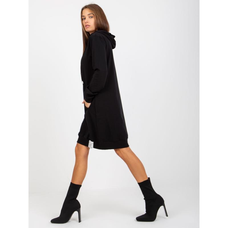 Női kapucnis szett BASIC fekete