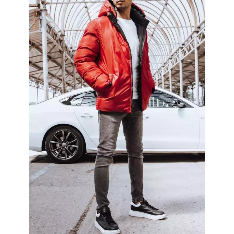 Pánská bunda oboustranná zimní TOBIAS černá