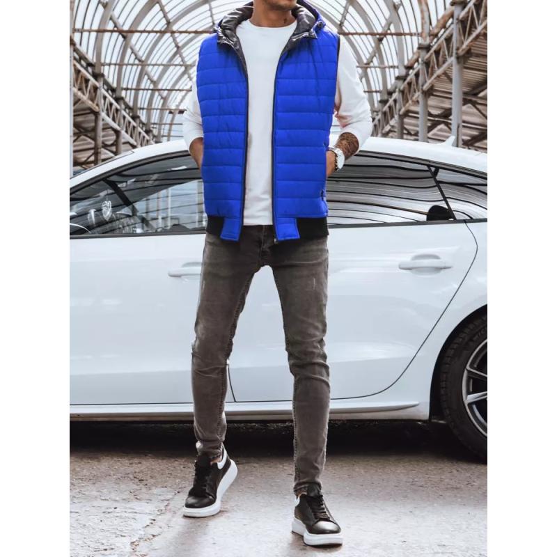 Férfi mellény JAMA kék