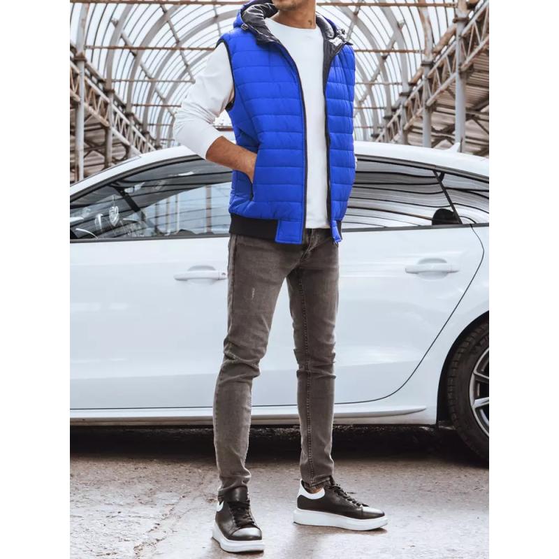 Férfi mellény JAMA kék