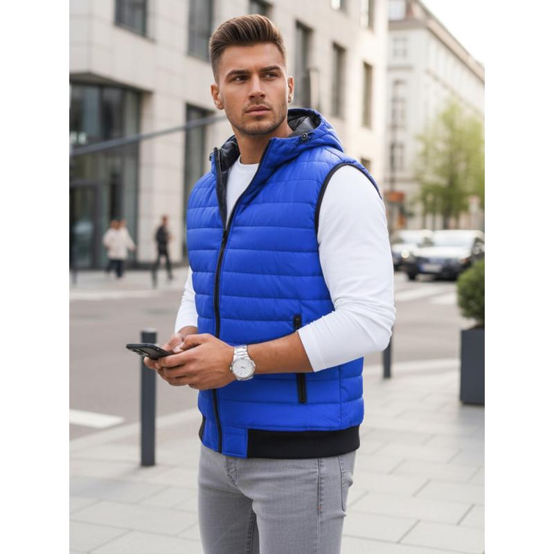 Pánska vesta JAMA modrá