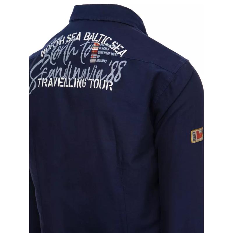 Pánská košile FLYNN tmavě modrá 