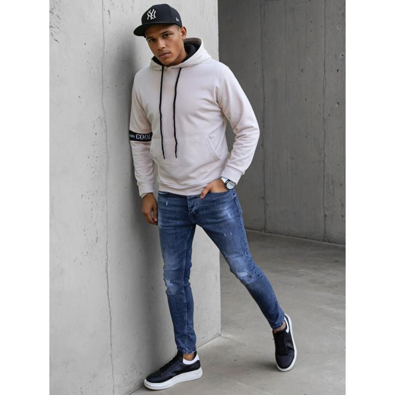 Pánská mikina RYDER hnědá