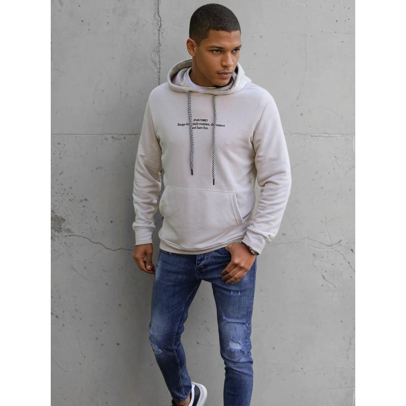 Pánska mikina ANGELO hnedá