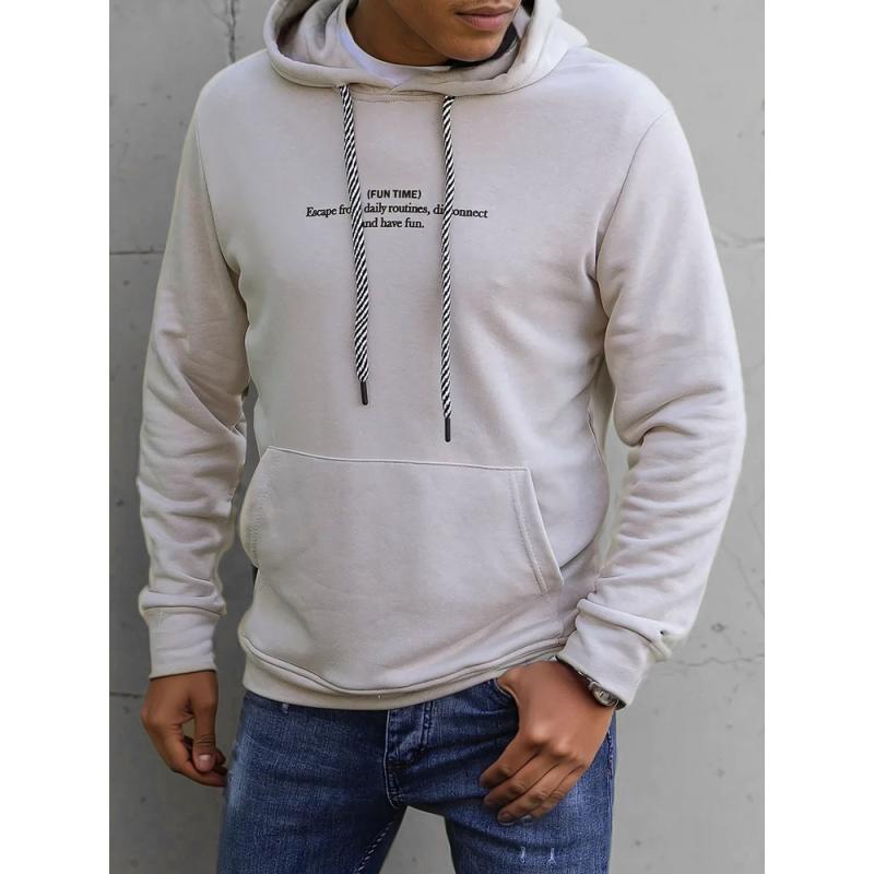 Pánska mikina ANGELO hnedá