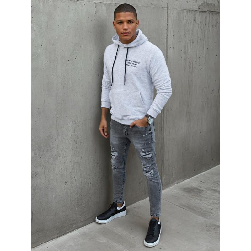 Pánska mikina MASEN sivá