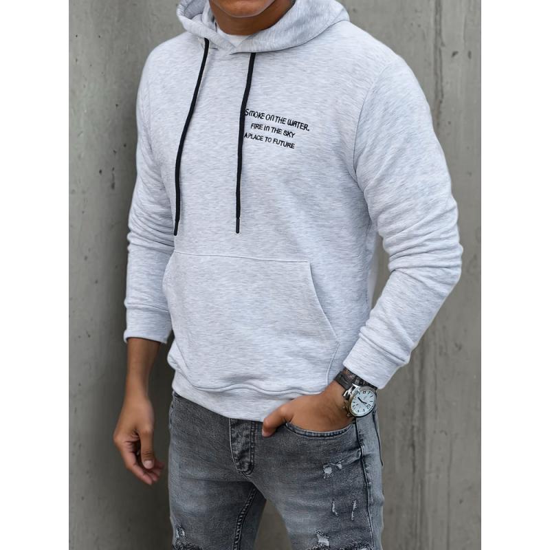Pánska mikina MASEN sivá