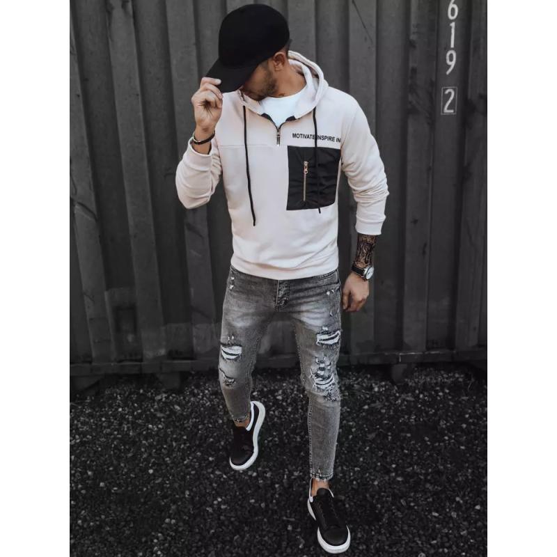 Pánská mikina MASEN hnědá