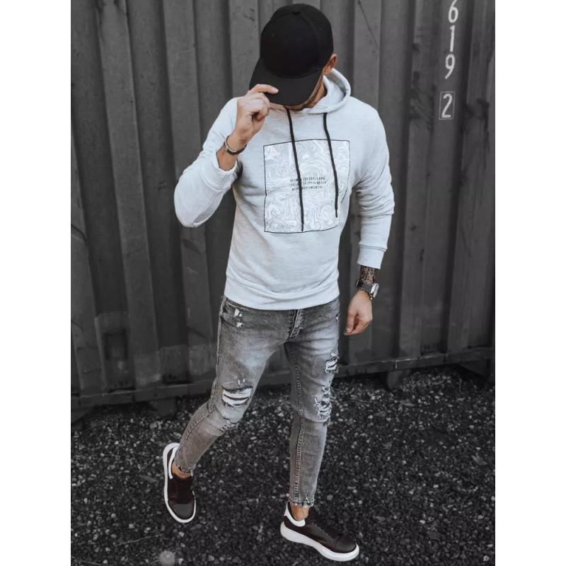 Pánská mikina CORBIN šedá