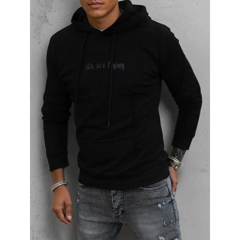 Férfi pulóver ZAIN fekete