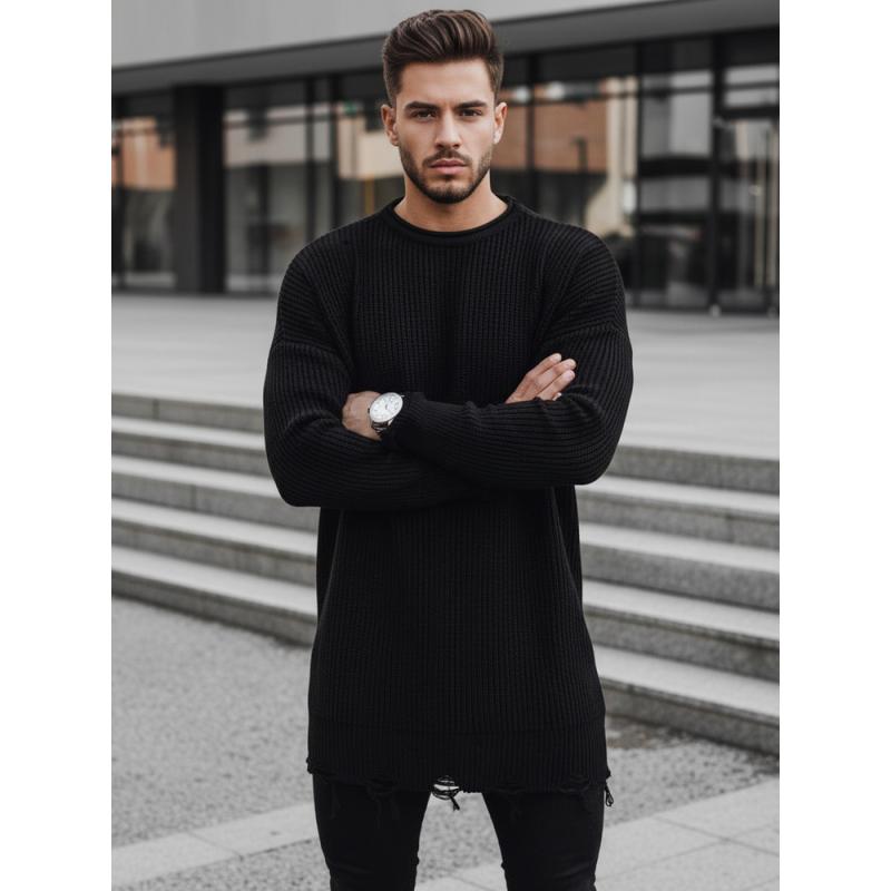 Pánsky sveter HANK čierny