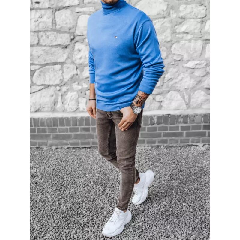 Pánský svetr DRAKE modrý