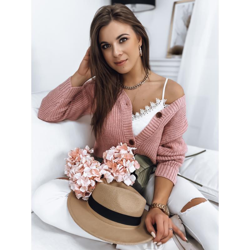 Női MINSTRAL pulóver rózsaszín