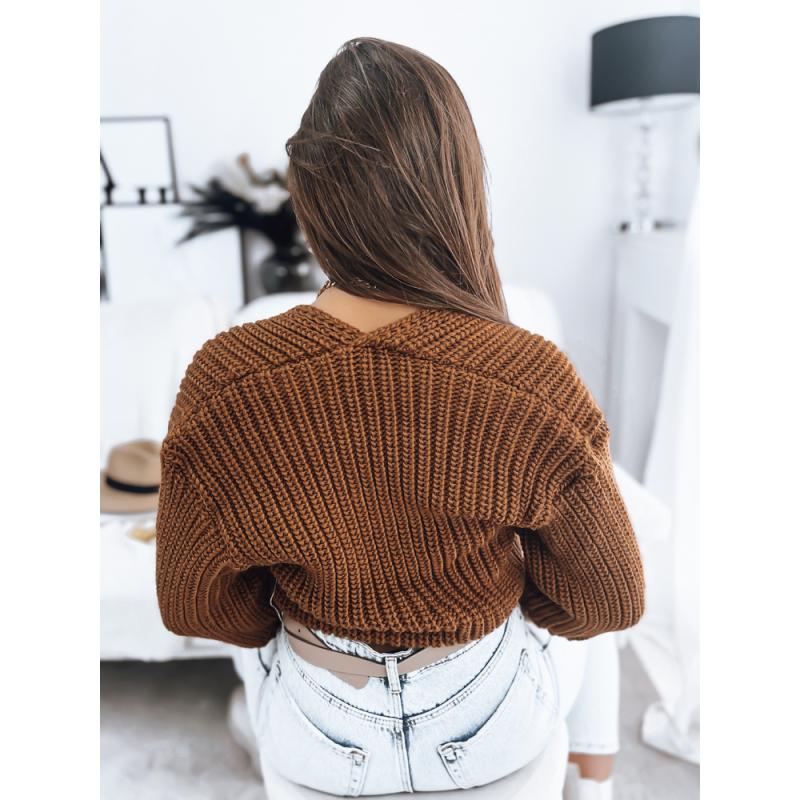 Dámský svetr NUTI camel