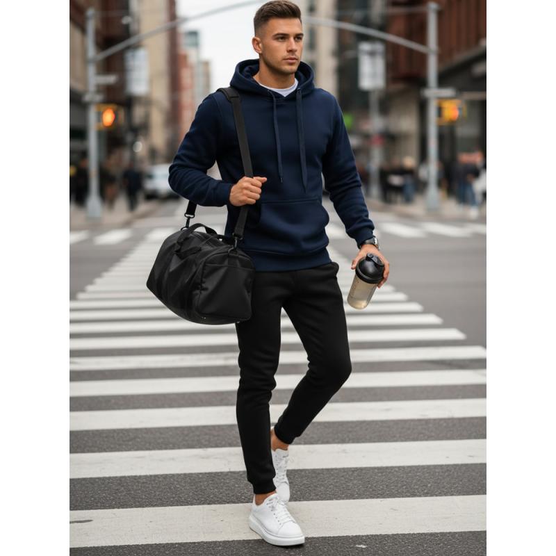 Pánská souprava tepláková JOE tmavě modrá/černá