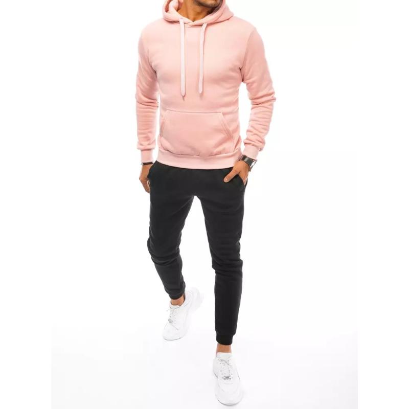 Pánská souprava tepláková EFRAINE růžovo-černá