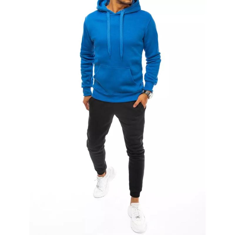 Pánská souprava tepláková EMANUEL modrozelená