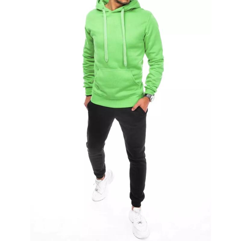 Pánská souprava tepláková EMANUEL černozelená