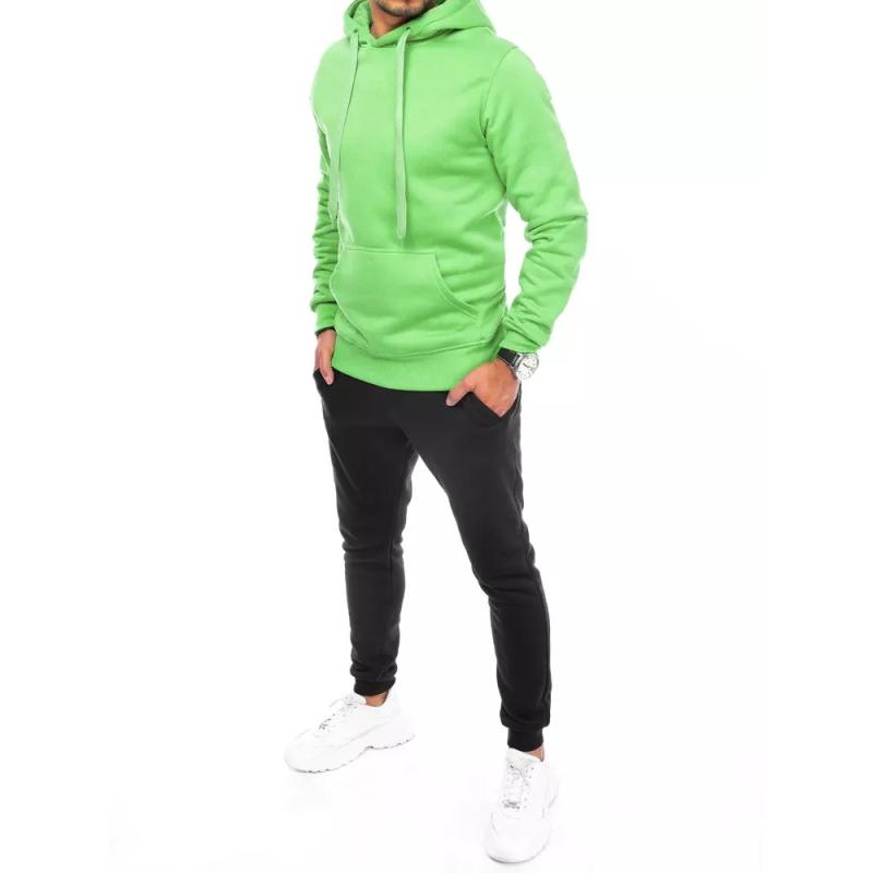 Pánská souprava tepláková EMANUEL černozelená