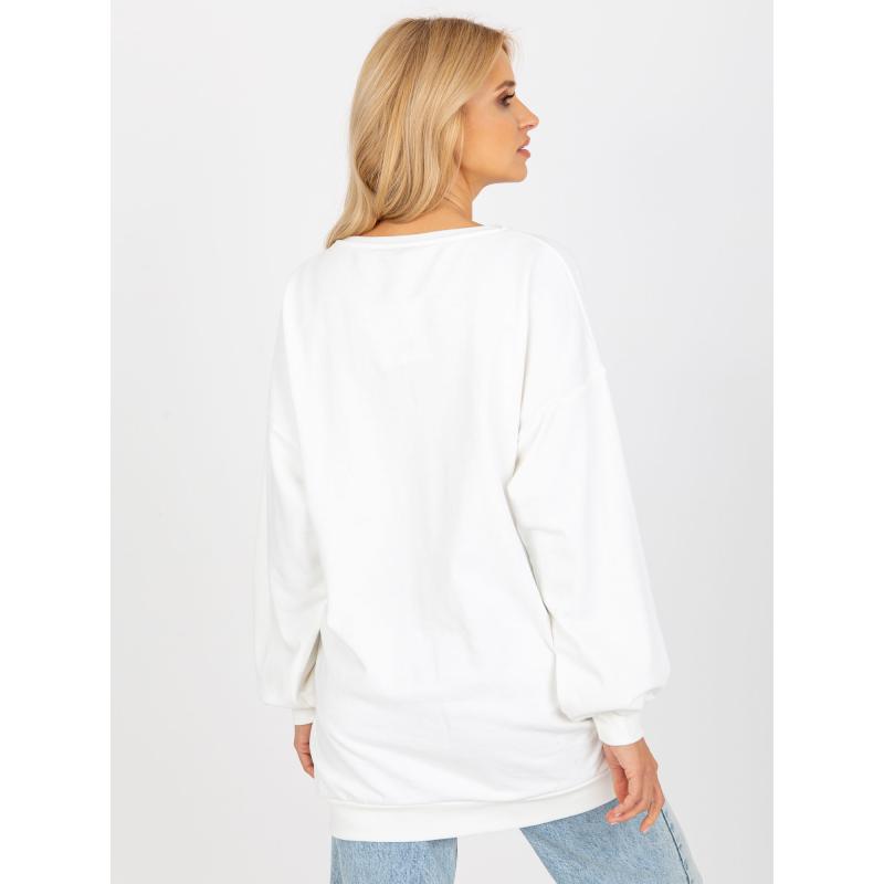 Dámská mikina s potiskem RENATA ecru  