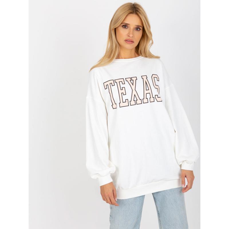 Dámská mikina s potiskem RENATA ecru  