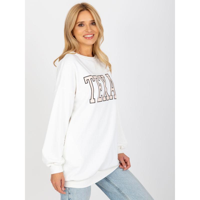 Dámská mikina s potiskem RENATA ecru  