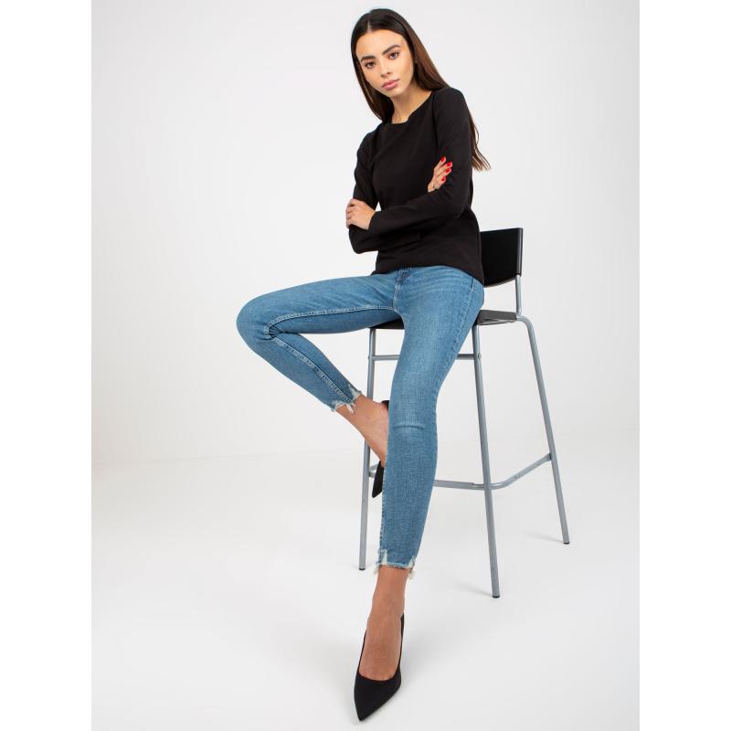 Dámská halenka s dlouhým rukávem ELENA černá 