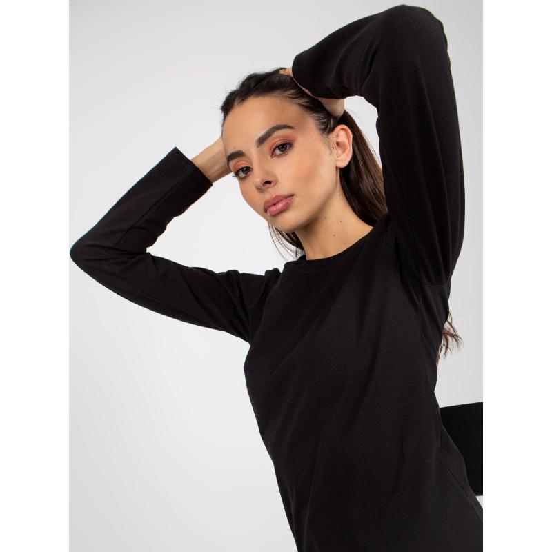 Dámská halenka s dlouhým rukávem ELENA černá 