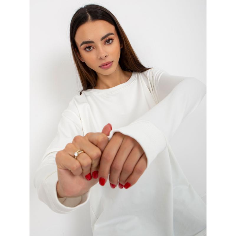 Dámska mikina s kapucňou DARJA ecru