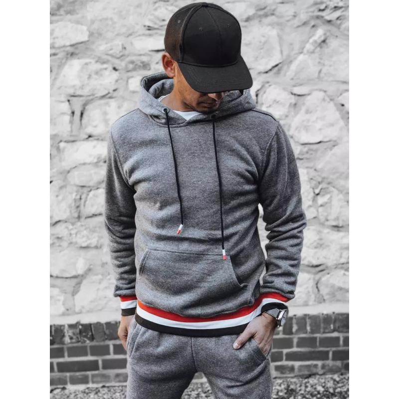 Pánská souprava tepláková TIM tmavě šedá