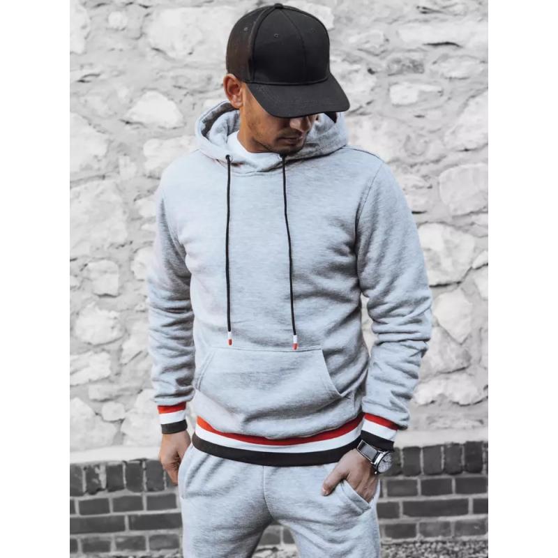 Pánská souprava tepláková WILL světle šedá 