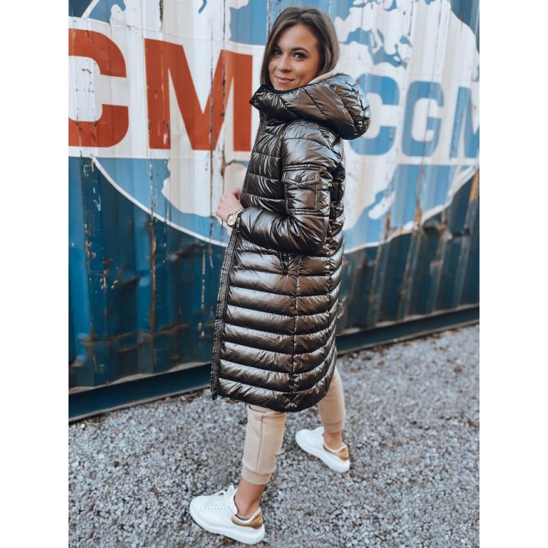 Dámský kabát LESSI moka hnědá