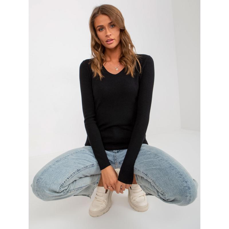 Dámský svetr BASE černý 